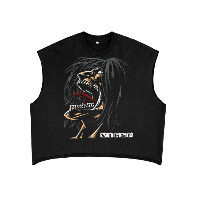 French Terry Boxy Tank Top Main Image