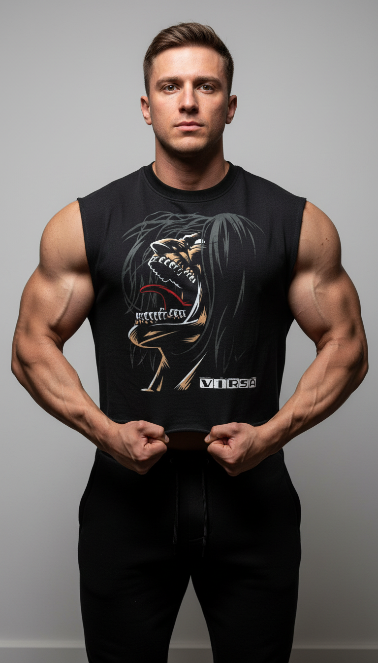 French Terry Boxy Tank Top