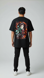 Heavyweight Drop Shoulder Cotton T-Shirt