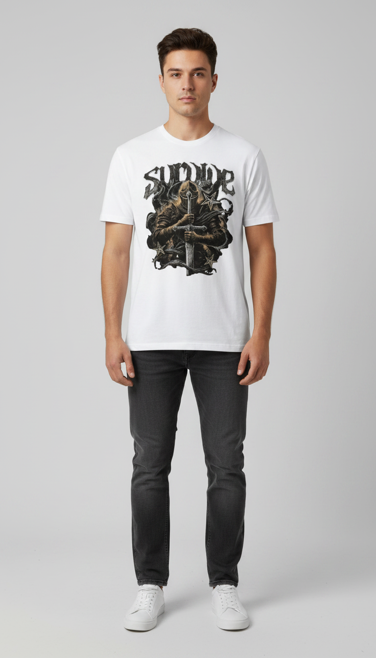 Heavyweight Earth Tone T-Shirt