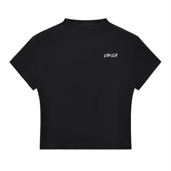 Essential Slim Fit Mock Neck T-Shirt Main Image