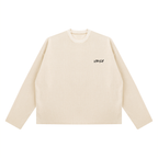 Unisex Vintage Wash Boxy  Waffle Raw Edge T-Shirt