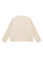 Unisex Vintage Wash Boxy  Waffle Raw Edge T-Shirt