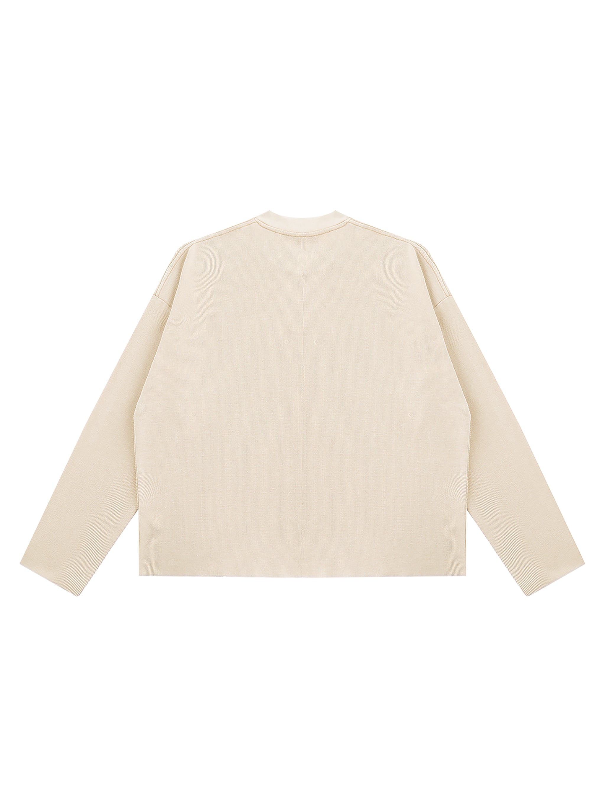 Unisex Vintage Wash Boxy  Waffle Raw Edge T-Shirt